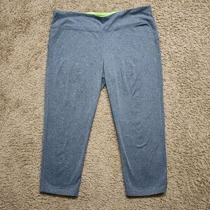 Marika Sports Capri Gray Leggings Large #4